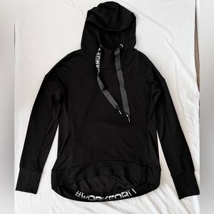 Women’s Black Jessica Simpson THE WARM UP sweater.